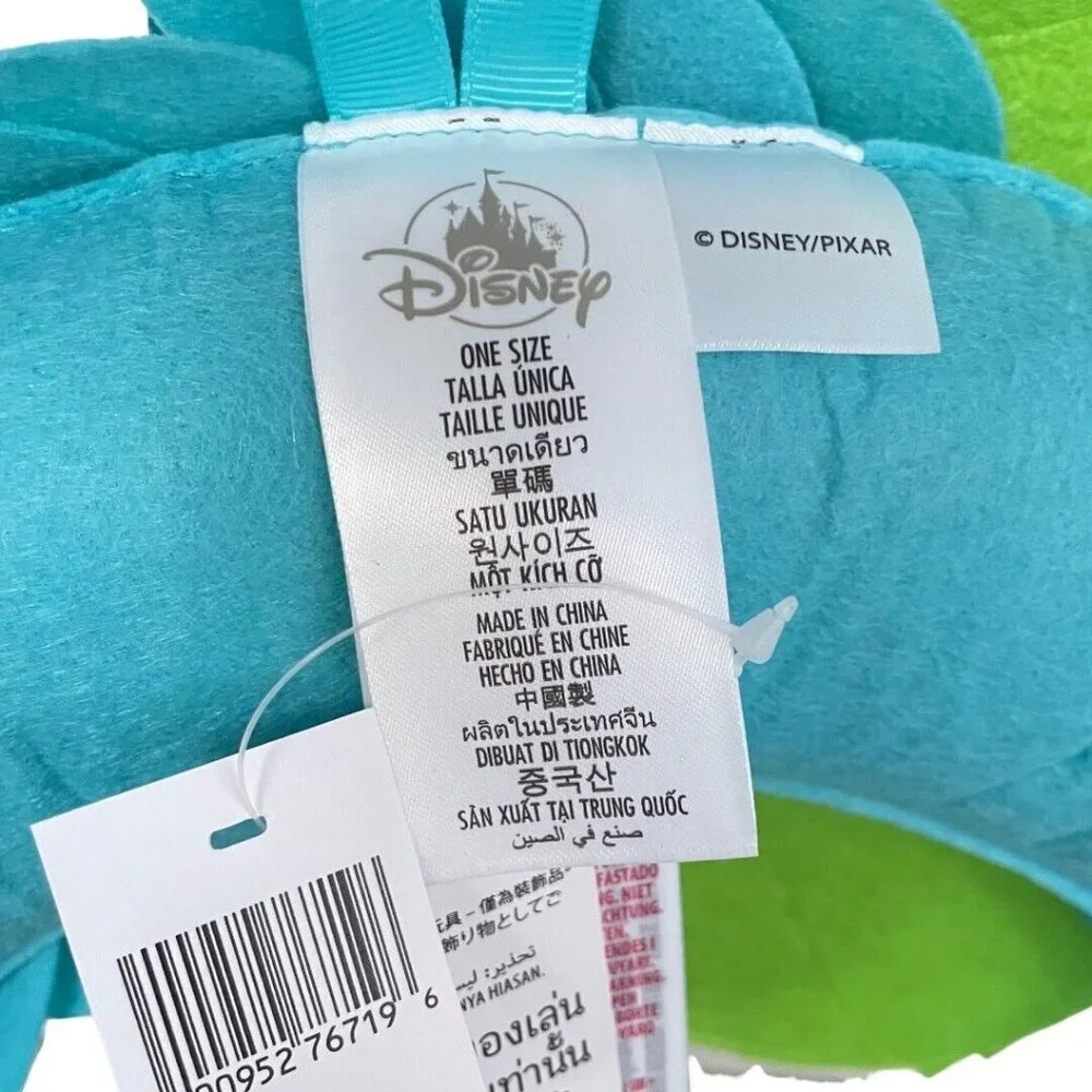 Disney Pixar Monsters Inc Sulley Mike Wazowski Boo Christmas Holiday Door Wreath